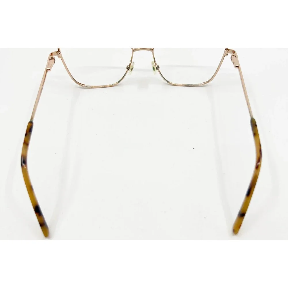 RD Kate Eyeglasses Women Pink Gold Cat Eye Frames 55-16-140